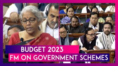 Budget 2023: Finance Minister Nirmala Sitharaman On Various Schemes Implemented By The Government